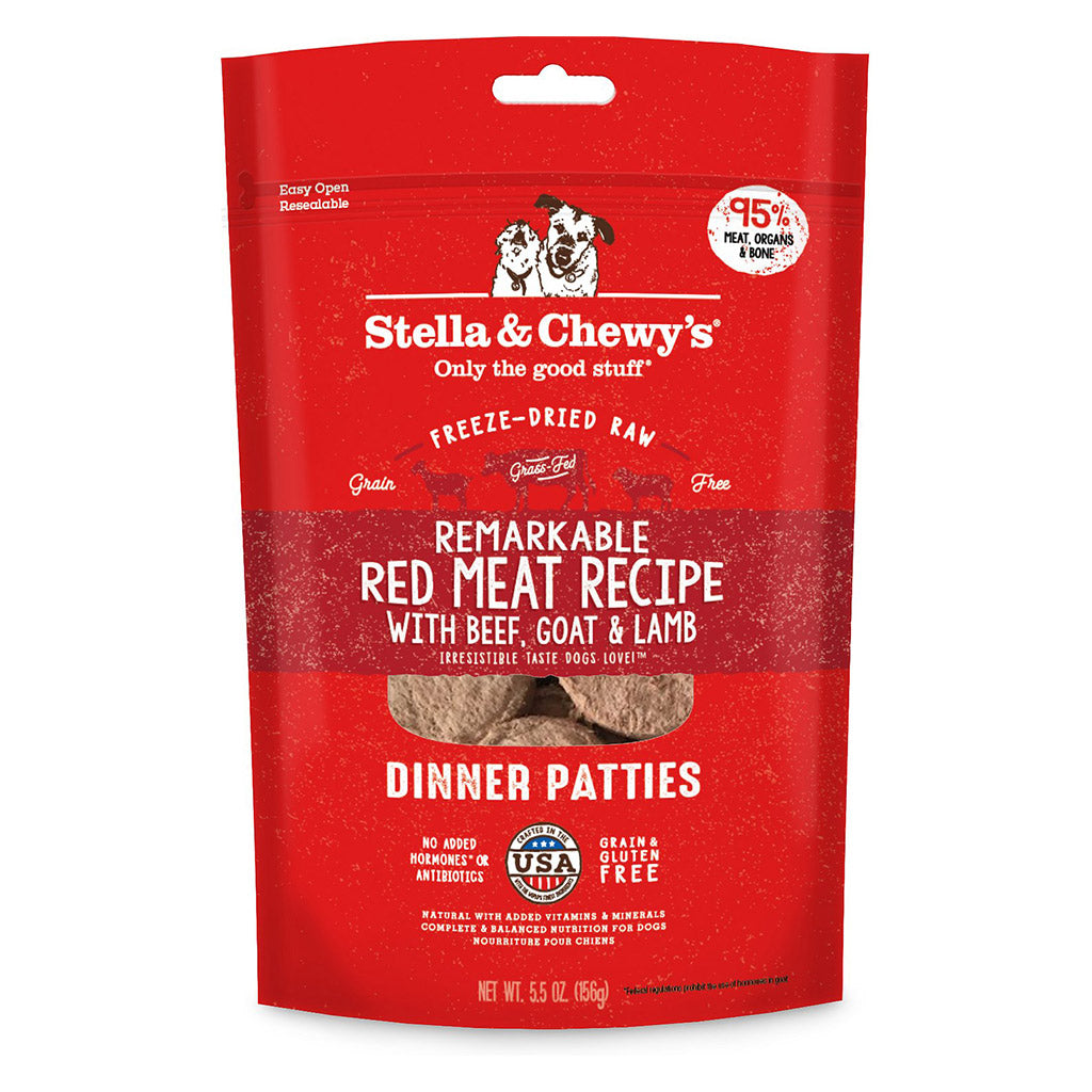 Red Meat Freeze-dried Raw Dinner Patties