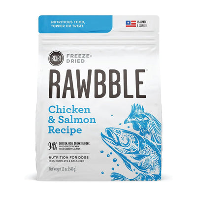 Rawbble Freeze-Dried Salmon & Chicken Recipe