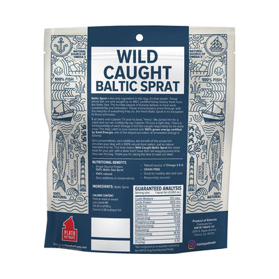Wild Caught Baltic Sprat 3oz