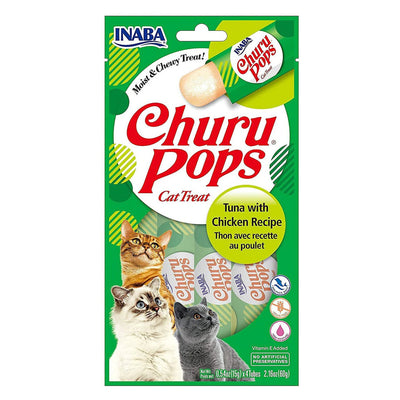 Churu Pops Tuna with Chicken 4 Pack