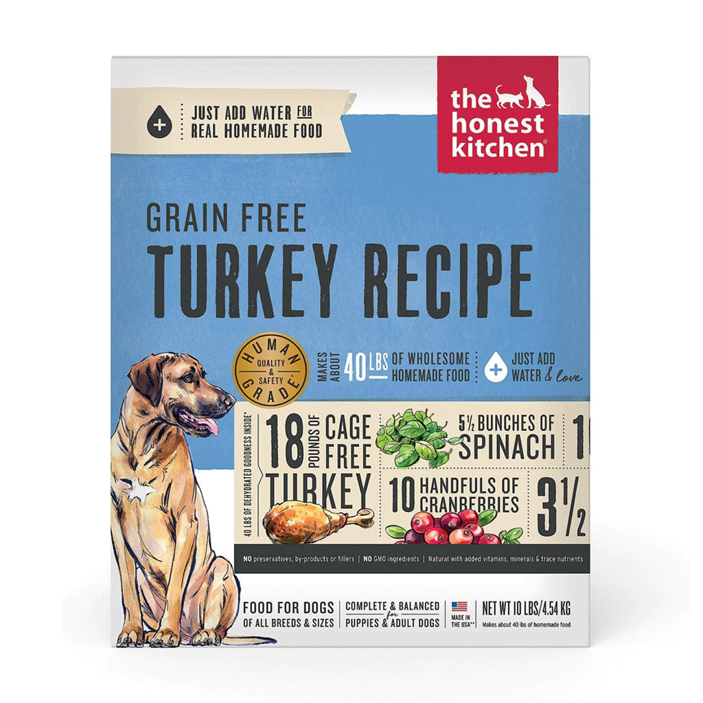 Grain-Free Turkey Dehydrated Recipe for Dogs