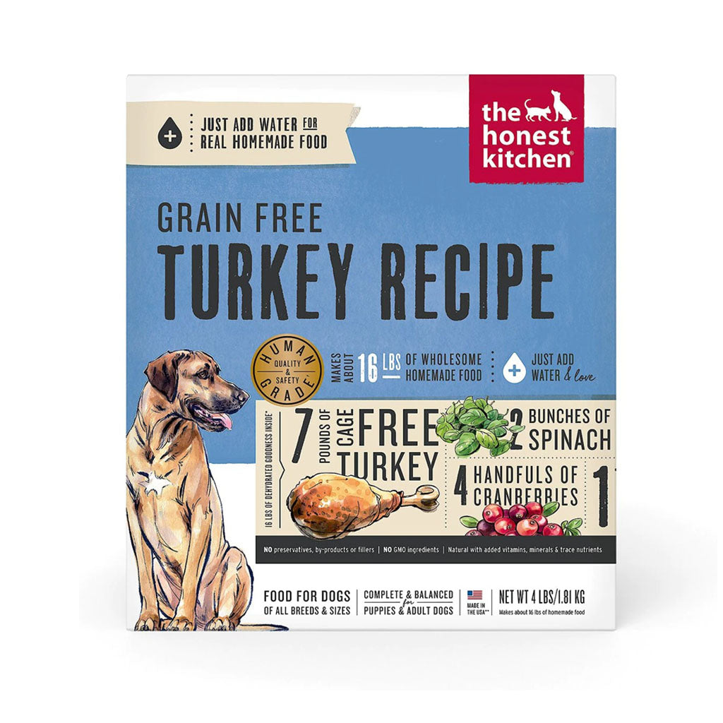 Grain-Free Turkey Dehydrated Recipe for Dogs