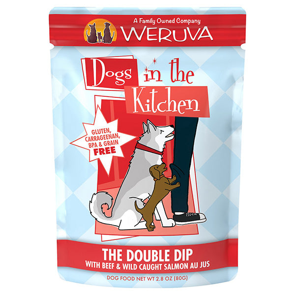 The Double Dip with Beef & Wild Caught Salmon Au Jus 2.8oz